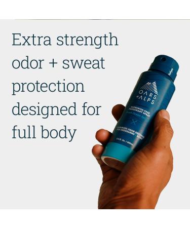 Oars + Alps Aluminum Free Deodorant Spray for Men & Women - Fresh Ocean Splash Travel Size 3.4 Fl Oz - Buy Online Internationally - Buy Online on SooperMarket.com