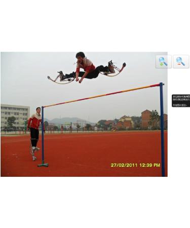Skyrunner Adult Kangaroo Shoes | Jumping Stilts for Men and Women | Fitness Exercise | 155-200 lbs/70-90 kg | Bouncing Shoes | X-Wide Black - Buy Online on SooperMarket.com