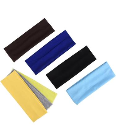 12Pcs Elastic Yoga Cotton Hairbands - Stylish Headbands for Teen Girls & Women - Perfect for Sports Teams - Buy Online on SooperMarket.com
