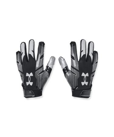 Under Armour Herren F8 Fußballhandschuhe Schwarz Youth L