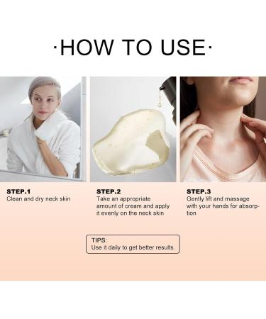 Retinol Neck Firming Cream Anti Wrinkle Neck Cream Tighten and Lift Neck Cream Black Neck Remover Vitamin E Hydrating Lifting and Smoothing Sagging Skin Night Cream for Women - Buy Online on SooperMarket.com