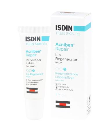 ISDIN Acniben Repair Lip Balm 10 ml | Soothing & Hydrating Lip Care for Acne-Prone Skin - Buy Online on SooperMarket.com