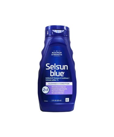 Selsun Blue 2-In-1 Dandruff Shampoo Naturals 11 oz (6 Pack) - Effective Relief & International Shipping Available - Buy Online on SooperMarket.com