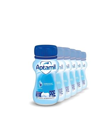 Aptamil Pronutra-ADVANCE PRE initial milk from birth baby milk formula ready to drink (6 x 200 ml) 200 ml (pack of 6)