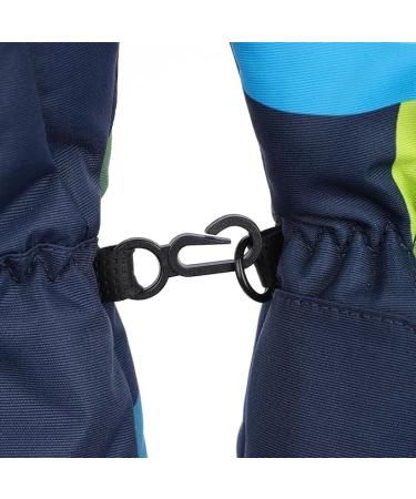 FAYHIJUN Waterproof Kids Mittens - Thermal Fleece Lined Winter Gloves for Age 4-6 Boys Girls - Navy Blue - Ideal for Skiing, Snowboarding, and Outdoor Activities - Buy Online on SooperMarket.com