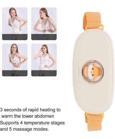 Buy Waist Massage Cushion & Menstrual Heating Pillow - Vibration Massager & Support Belt for Pain Relief - Buy Online on SooperMarket.com