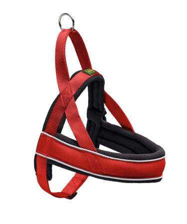 HUNTER RACING Norwegian harness L-XL 82-105 cm red/black 82-105 cm red/black