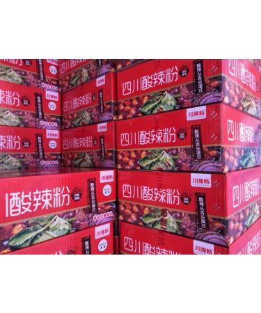 Chongqing Hot and Sour Noodles 100g/bag Sichuan Spicy Hot Pot Hot and Sour Vermicelli instant noodles Spicy Sweet Potato Noodles Chinese Spicy Snacks Delicious breakfast (5 bag) - Buy Online on SooperMarket.com