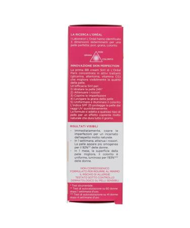 L'Oreal Revitalift Skin Perfection BB Cream SPF25 - 50ml Medium Clear (Medio Chiara) | International Shipping Available - Buy Online on SooperMarket.com