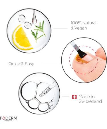 PODERM 2-in-1 Fungal Infection Nail Treatment | Powerful Anti-Fungal Formula | Swiss Made - Buy Online on SooperMarket.com