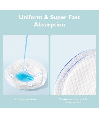 Momcozy Ultra-Thin Disposable Nursing Pads - 60 Count Pack, Absorbent and Breathable Breast Pads for Continuous Dryness and Comfort - Buy Online on SooperMarket.com