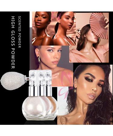 Glitter Body Spray Face Hair Highlighter - Nude Pink Shimmer High Gloss Powder Sparkle Makeup - Buy Online on SooperMarket.com