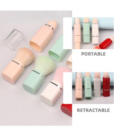 Gogogmee 2 in 1 Makeup Brush Foundation Brush Retractable Blush Brush Face Blush Makeup Brush Travel Sponge - Buy Online on SooperMarket.com