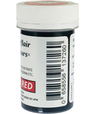 Sugarflair Spectral Food Colouring Paste Blood Red 25g - Vibrant and Intense Shade for Baking and Decorating - Buy Online on SooperMarket.com