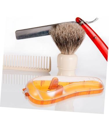Angoily 2-Pack Razor Storage Box | Hard Shell Case for Safe Beard Travel | Durable Plastic Stand & Electrorasiser Holder - Buy Online on SooperMarket.com
