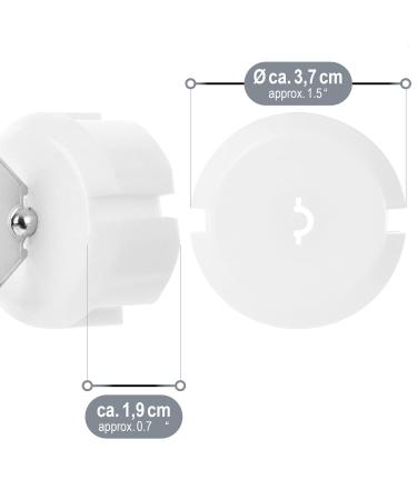 Buy COM-FOUR Child Locking Sockets - 10-Pack Safety for Babies & Toddlers with Metal Key - Secure Home Protection - Buy Online on SooperMarket.com