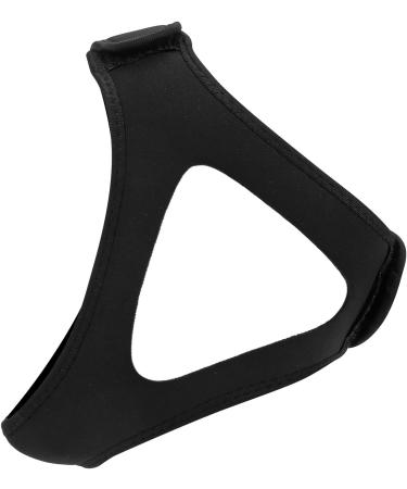 Anti Snoring Chin Strap - Black Soft Rubber Head Band for Women | Stop Snoring All Night - Buy Online on SooperMarket.com
