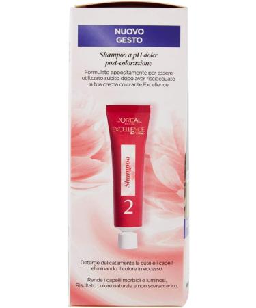 L'OR AL Paris Excellence Cr me 400 Natural Brown Permanent Coloring for Brunettes 100% White Hair Coverage Anti-yellowing Action Natural Result Protects and Strengthens Hair - Buy Online on SooperMarket.com