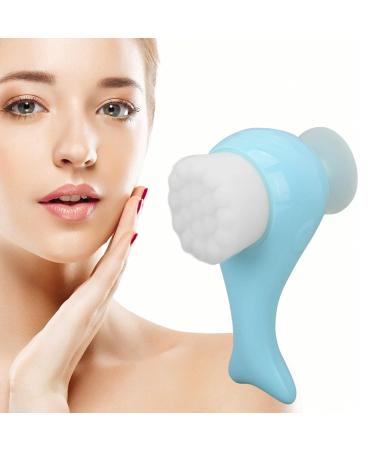 Buy Makeup Cleansing Brush - Soft Nylon Bristles Handheld Face Brush with Silicone Sucker | International Shipping Available - Buy Online on SooperMarket.com
