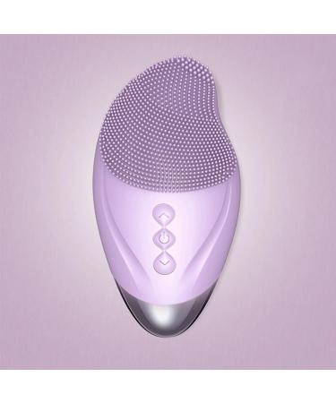 Vesone Cleansing Facial Brush Soft Silicone Face Brush Vibrating Rechargeable Waterproof Skin Care Tool for Firming Enhances Product Absorption Purple (English) - Buy Online on SooperMarket.com