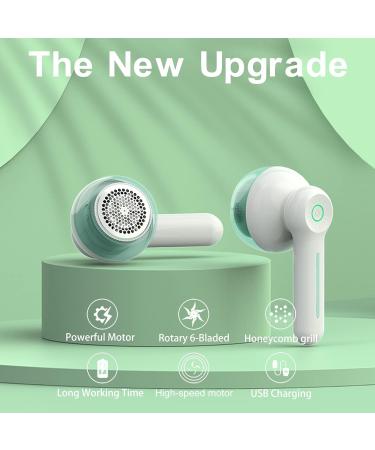 Lint Remover & Fabric Shaver - Electric Bobble Remover for Clothes USB Charging Sweater Shaver with 2 Replacement Heads - Shop Internationally - Buy Online on SooperMarket.com