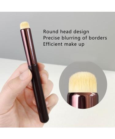 Round Head Lip Brush - Portable Synthetic Concealer Brush for Makeup Lovers | Soft Bristles Multipurpose & Ideal for Beginners | International Shipping Available - Buy Online on SooperMarket.com