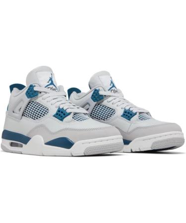 Buy AIR JORDAN 4 Retro Black/White-Metallic Silver 555028-001 Size 42.5 | International Shipping Available - Buy Online on SooperMarket.com