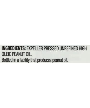 Spectrum Unrefined Peanut Oil 16 oz - 100% Pure and Natural - Buy Online on SooperMarket.com