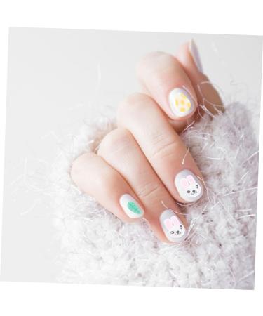 FRCOLOR 6 Boxes Nail Art Stickers Nail Slices Cute Nail Art Decors Manicure Ornaments Resin Heart Charms Nail Art Gems 3d Nail Bunny Decals Crystal Decor Flash Polymer Clay Nail Flakes - Buy Online on SooperMarket.com
