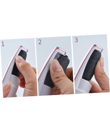 FRCOLOR 1 Set Foot Scraper Remover Feet Electronic E Tool Tool Feet Exfoliating File Rechargeable Lint Scrubber Electric Pink Foot - Buy Online on SooperMarket.com