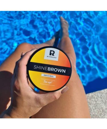 BYROKKO Shine Brown Tanning Cream Original 190 ml | with 100% Natural Carrot Oil that Makes Your Tanning Faster! - Buy Online on SooperMarket.com
