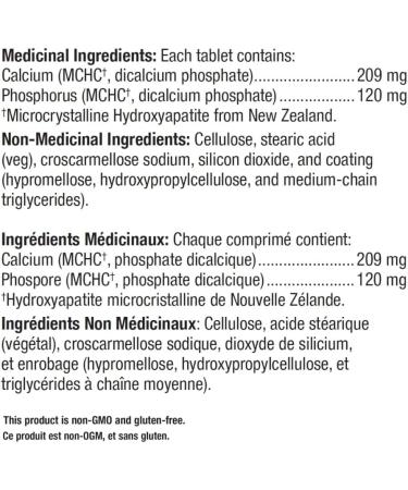 Metagenics - Bone Builder - Bones and Teeth Support with Calcium and Phosphorus - 270 Tablets - Buy Online on SooperMarket.com
