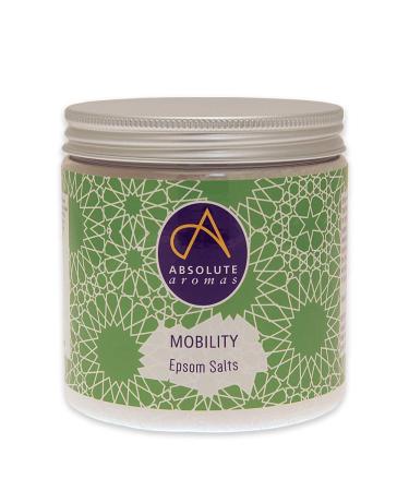 Absolute aromas mobility epsom salt 575g - magnesium sulfate with 100% pure essential oils - peppermint rosemary and eucalyptus oil - calms painful muscles and joints (575g) essential oils.1 piece (1 Pack)