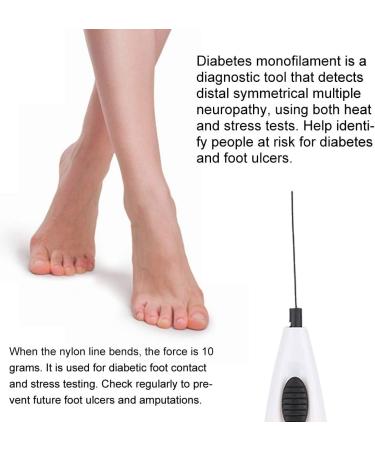 5Pcs Foot Reflection Neuropathy Screening Tool - 10 Grams Monofilaments for Accurate Diagnosis | International Shipping Available - Buy Online on SooperMarket.com