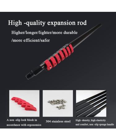 12-36 Foot (Long Reach) Photovoltaic Panels Cleaning Brush & Pole with 20m Hose Water Fed Pole Kit Outdoor Window Glass Cleaning Tool 35cm Brush Head 11M/36FT - Buy Online on SooperMarket.com
