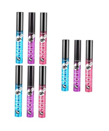 MAGICLULU 9 Pcs Waterproof Mascara Eyelash Mascara Women Mascara Eyelash Spoolies Make up Makeup Miss
