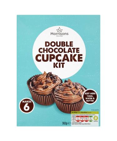 Morrisons Double Chocolate Cupcake Kit 302 g x 5