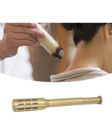 Portable Copper Moxibustion Stick | Multifunctional Moxa Massage Tool for Beauty Salons - International Shipping - Buy Online on SooperMarket.com