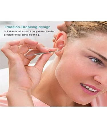 Magnesis Spring Earwax Cleaner Tool Set - Stainless Steel Ear Picks for Easy Ear Wax Removal (Black) - Buy Online on SooperMarket.com