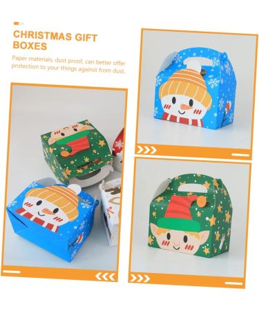 ibasenice 36 Pcs Christmas Muffin Box Christmas Favor Boxes Xmas Goodies Container Holiday Cookie Boxes Christmas Storage Boxes Muffin Container Boxes Dessert Gingerbread House - Buy Online on SooperMarket.com