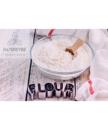 Naturevibe Botanicals Organic Brown Rice Flour (2lbs) - Gluten-Free Protein-Rich Cooking Ingredient - Buy Online on SooperMarket.com