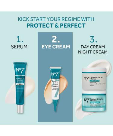No7 Protect & Perfect Intense Advanced Eye Cream - Dark Circle & Puffiness Treatment - Buy Online on SooperMarket.com