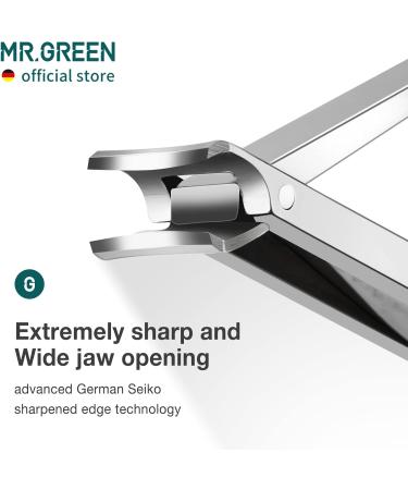 MR.GREEN Collapsible Nail Clippers with Nail Files - Portable Stainless Steel Manicure Tool (Eco-Packaging) - Buy Online on SooperMarket.com