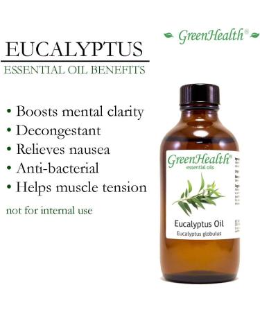 Eucalyptus Essential Oil - 100% Pure - 16 fl oz | Natural Eucalyptus Oil - Buy Online on SooperMarket.com