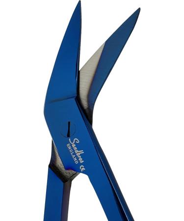 Toenail Scissors Extra Long 19 cm Stainless Steel with Micro Teeth (Blue..) - Buy Online on SooperMarket.com