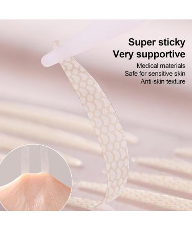 Veeteah Eyelid Tape for Hooded Eyes Invisible | Waterproof Droopy Eyelid Lifter Waterproof Eyelid Tape - Professional Droopy Eyelid Solution Comfortable Eye Lid Contour Stickers for Natural Look - Buy Online on SooperMarket.com