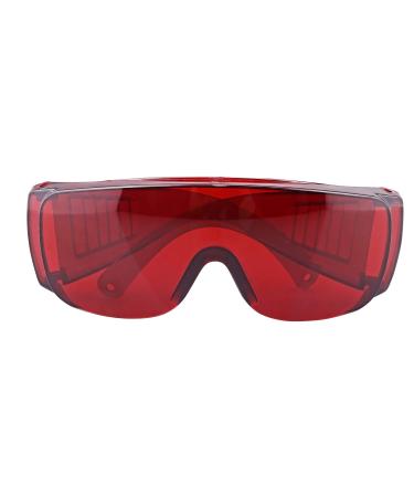 Junco Red Goggle Glasses Lab Safety Dental Protective Eye Curing Light Whitening One Size