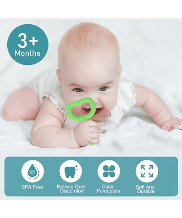 2 Pack D Letter Chew Toys | Silicone Teething Toys for Autism ADHD & Sensory Needs - International Shipping - Buy Online on SooperMarket.com