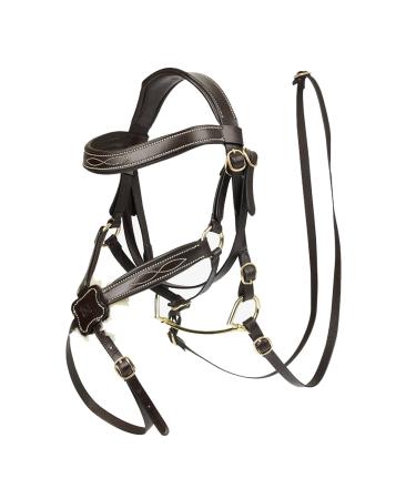 LeMieux Bridle Toy Horse Grackle Brown