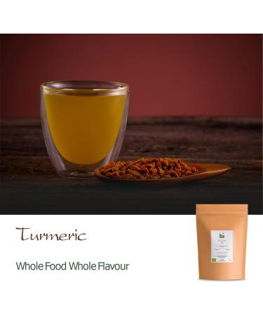 Turmeric Kurkuma Root Organic Spice - The spice of life tea - Curcuma longa - Curcumin Herbal Tea 200g - Buy Online on SooperMarket.com